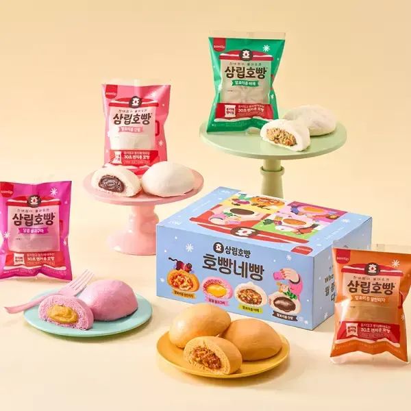 상품 이미지: 삼립호빵 4가지맛 골고루 12입 1박스 외 (단팥/야채/피자/고구마)