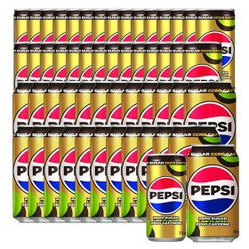 상품 이미지: 펩시제로라임 제로카페인 210ml 30캔+펩시제로 라임 제로카페인 355ml 24캔