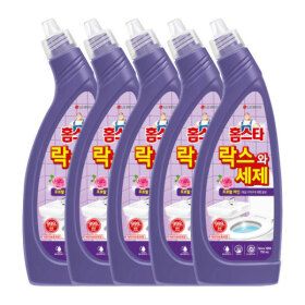 상품 이미지: 홈스타 락스와세제 후로랄파인 750ML 5개