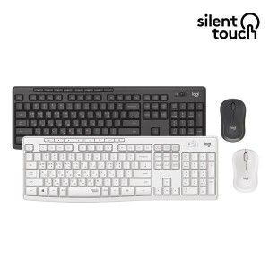 상품 이미지: 로지텍 무선 키보드 마우스 세트 MK295