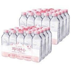 상품 이미지: 지리산수 무라벨, 500ml, 40개