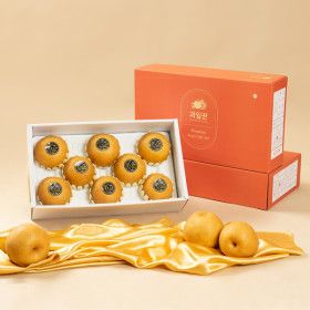 상품 이미지: (HOT특가딜)(신선집중) 과일꾼 나주배 고급 1호(5kg 6-8과)+보자기 무료동봉/지정일배송