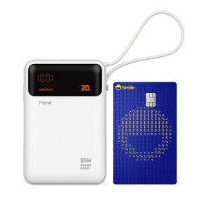 상품 이미지: 모루이 65W 대용량 보조배터리 MT-65 20000mAh