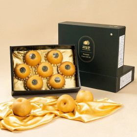상품 이미지: (신선집중) 과일꾼 특대과 나주배 특품 3호/7.5kg 5-9과 +보자기 무료동봉/지정일배송