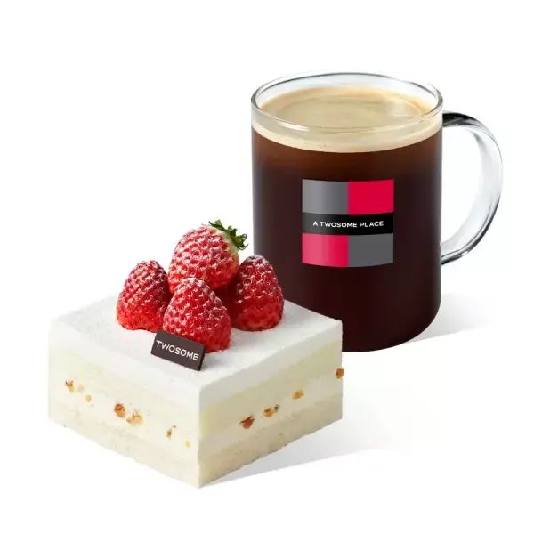 상품 이미지: [투썸플레이스] 떠먹는 화이트 스초생 + 아메리카노 R