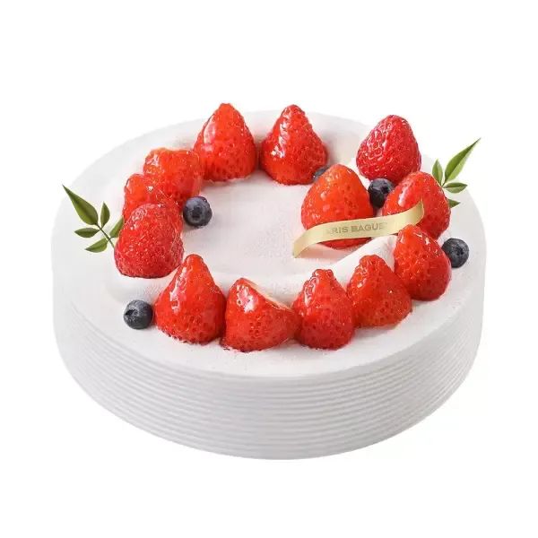 상품 이미지: [파리바게뜨] 우유 생크림케이크(딸기B타입) 3호