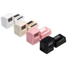 상품 이미지: 올리민 IBM 맥킨토시 애플 포인트키캡 레트로 기계식 키보드 키캡 2PC ESC+TAB 키캡, 01.화이트 ESC+TAB