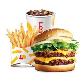 상품 이미지: (롯데리아) 더블엑스투버거 세트