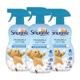 상품 이미지: 스너글 섬유탈취제 470ml 허거블코튼 3개