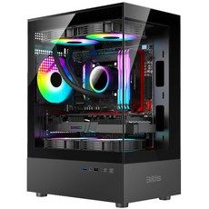 상품 이미지: 비티즈 BC20mini PC 어항 케이스, 블랙, 1개