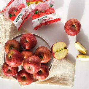 상품 이미지: (신선집중) (방송상품) 세척 사과 부사 4KG 소과 (24-30과) /12brix 이상