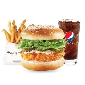 상품 이미지: (맘스터치) 통새우버거 세트