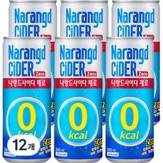 상품 이미지: 나랑드사이다 제로, 245ml, 12개