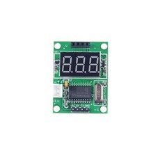 상품 이미지: HC-SR04 초음파 센서 전용 거리측정 테스터기 모듈 - 7세그먼트 LED 디스플레이 - DC 5V 지원, 1개