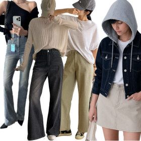 상품 이미지: 인디진 기모청바지 남녀 공용 빅사이즈 데님모음 숏/기본/롱기장 S~3XL 선착순 한정수량 행사중