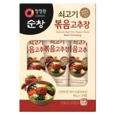 상품 이미지: 청정원순창 쇠고기 볶음 고추장, 60g, 3개