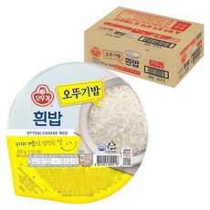 상품 이미지: 오뚜기 흰밥, 210g, 24개