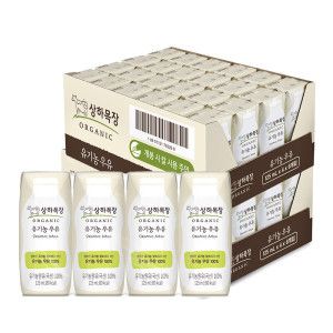 상품 이미지: 상하목장 유기농 멸균우유 125ML 48팩