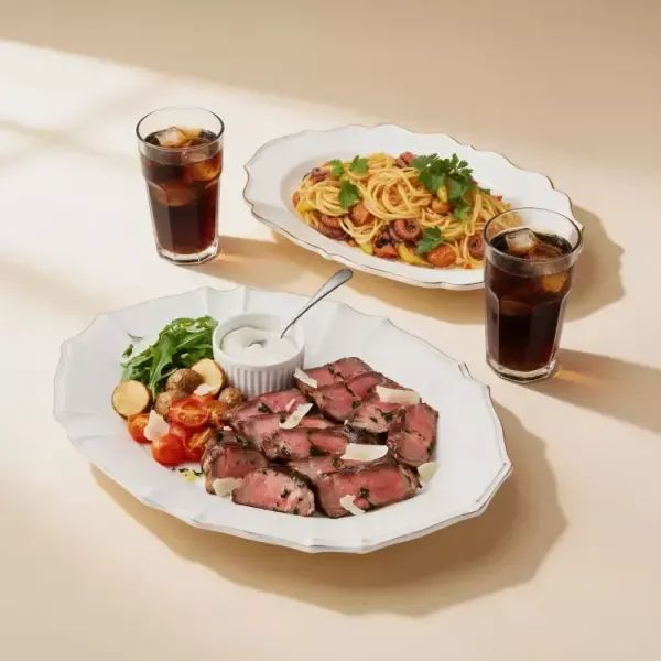 상품 이미지: [더플레이스] 딸리아따 디 만조+뽈리뽀 알리오 올리오+탄산음료 2잔