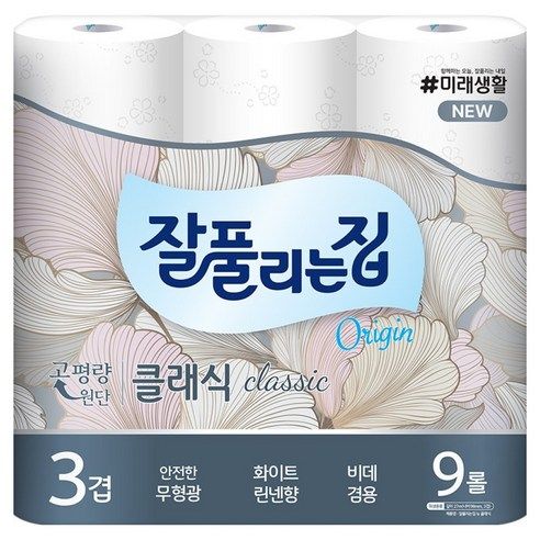 상품 이미지: 잘풀리는집 뉴 클래식 화장지