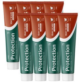 상품 이미지: 살림백서 하루세번 프로텍션 불소 치약 8개입 250g 대용량 입냄새 구취제거 잇몸 미백 충치예방