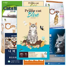 상품 이미지: 고양이사료 대용량 20kg 길냥이사료 길고양이사료 길냥이밥 프라임캣 블루