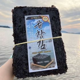 상품 이미지: 완도 프리미엄 햇 곱창김 100장(내외) (블랙등급) 440g 내외 도매업체 직판