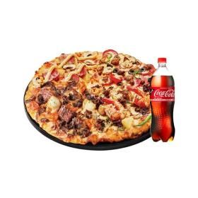 상품 이미지: (도미노피자) (오리지널)베스트콰트로 L + 콜라 1.25L