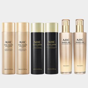 상품 이미지: AHC 골든콜라겐/블랙캐비어/리뉴에이지 2종 특가
