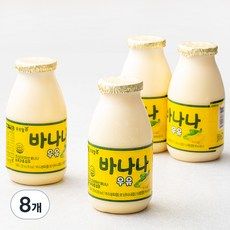 상품 이미지: 푸르밀 바나나우유, 225ml, 8개