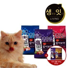 상품 이미지: (클럽추가할인) 하림펫푸드 밥이보약 고양이사료 간식 하루양갱 츄르 헤어볼