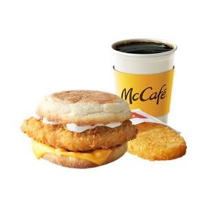 상품 이미지: (맥도날드) 치킨 치즈 머핀 세트