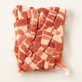 상품 이미지: T 더미트 수입산 듀록 한입거리 삼겹살 1kg 3팩