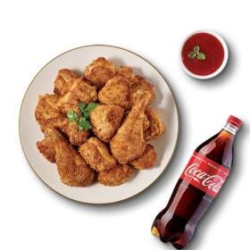 상품 이미지: (굽네치킨) 오븐바사삭+콜라1.25L