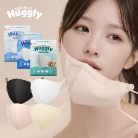 상품 이미지: (100매) 허글리 KF94 컬러 마스크  데일리핏 슬림핏 라이트핏