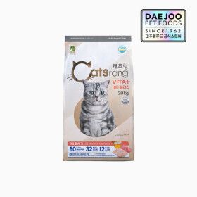 상품 이미지: 캐츠랑 비타플러스 전연령 대용량 고양이 건식사료 20kg