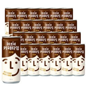 상품 이미지: 레쓰비 카페타임 라떼 240ml 30캔/커피음료