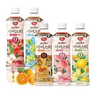 상품 이미지: 동원 보성홍차 아이스티 제로 복숭아 500ml x 24병 / 골라담기 / 레몬 샤인머스캣 애플 한라봉