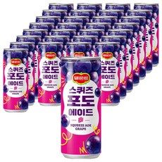 상품 이미지: 델몬트 스퀴즈 포도 에이드, 240ml, 30개