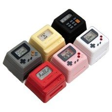 상품 이미지: 올리민 IBM 맥킨토시 애플 포인트키캡 레트로 기계식 키보드 키캡 3in1, 06. 그레이 3in 1