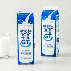 상품 이미지: 남양유업 맛있는 우유 GT, 900ml, 2개