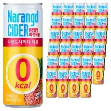 상품 이미지: 나랑드사이다 제로 파인애플, 245ml, 30개