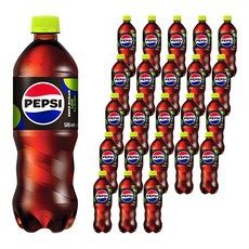 상품 이미지: 펩시 제로 슈거 라임향, 500ml, 24개