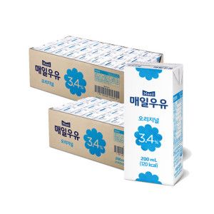 상품 이미지: 매일 멸균우유 오리지널 200ML 48팩