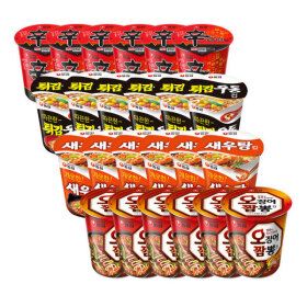 상품 이미지: 신라면+튀김우동+새우탕+오짬뽕 6입4개(총24개)