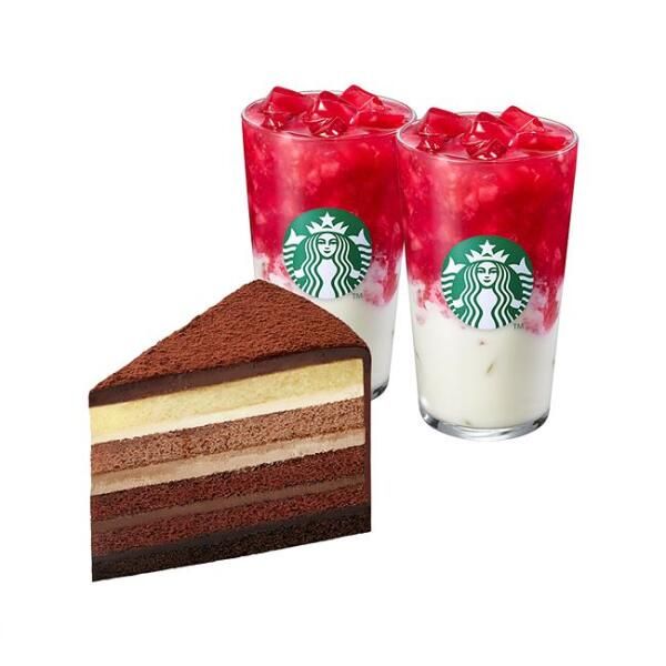 상품 이미지: 스타벅스 [특별한 선물] 스타벅스 딸기 라떼T 2잔+진