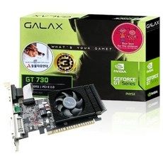 상품 이미지: [GALAX 공식인증점] 갤럭시 GALAX 지포스 GT730 D3 4GB LP