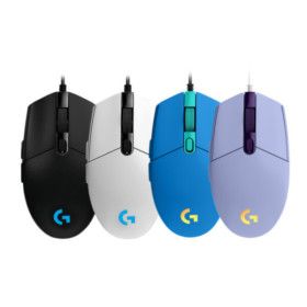 상품 이미지: 로지텍 G102 2세대 LIGHTSYNC 게이밍 마우스 정품 - 블랙