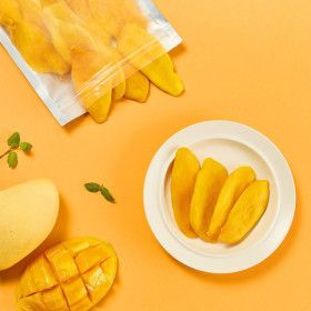 상품 이미지: (4팩) 이브로 말랑 리얼 망고 100g 건망고 간식
