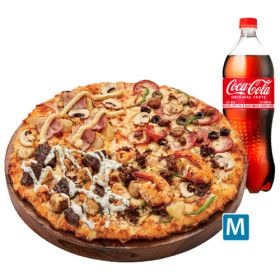 상품 이미지: 베스트콰트로 피자M+콜라1.25L